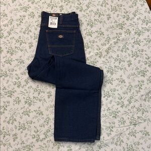 Dickies Men's Deep Blue Relaxed Jeans